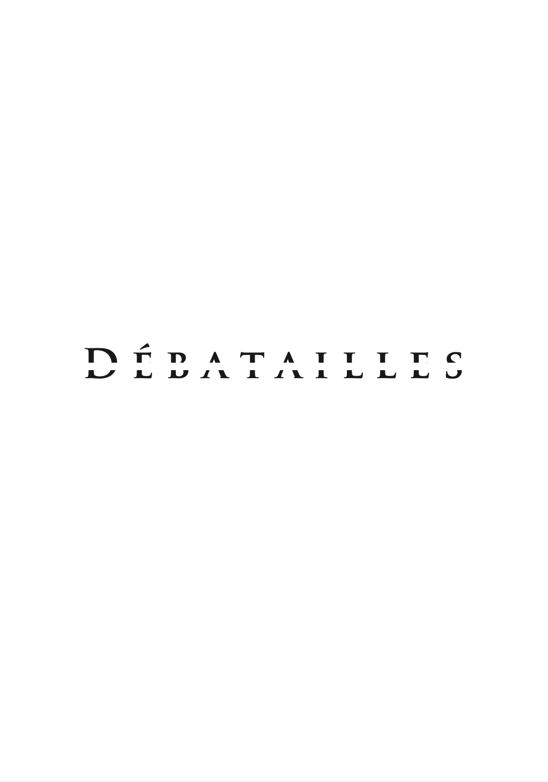 Débatailles, de Damien Pelletier-Brun — couverture